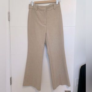 Wilfred vivace cropped flare pant - Heather oatmeal 6